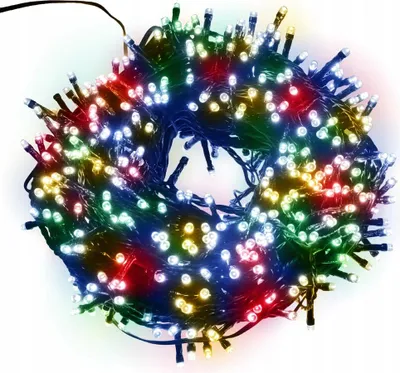 Produktbild von Weihnachtsbaum Lichter 500 Led Mehrfarbig 25M+5M Ip44 Für Innen Und Aussen