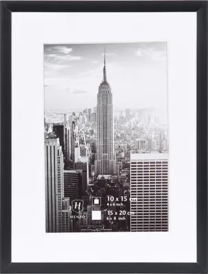 Immagine prodotto di Manhattan cornice in alluminio nero 15x20 cm