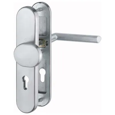 Produktbild von Hoppe Schutz-Drückergarnitur Stockholm E86G / 3331 / 3440 / 1140 ES1 PZ Vierkant 8 / 10mm - 3664208