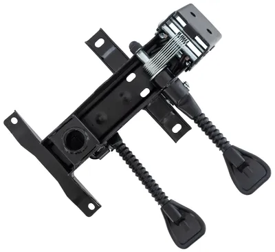 Produktbild von Bürostuhl Permanentkontaktmechanik Castle, höhenverstellbar, Rückenlehne feststellbar, 2 Hebel, Metall, Lochabstand 17x17 cm, für Gasfeder Ø 28 mm