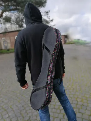 Produktbild von WAVEBOARDTASCHE bis 90 cm Waveboard Tasche bag Transporttasache Trageriemen 4. Dots