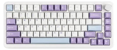 Image de Clavier de jeu avec commutateurs magnétiques, éclairage RGB, taux de polling de 8 kHz, NKRO (anti-ghosting) compatible Windows/Mac (blanc)