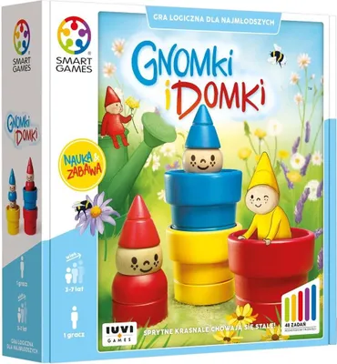 Produktbild von Intelligente Spiele Gnomki i Domki (PL) IUVI Spiele
