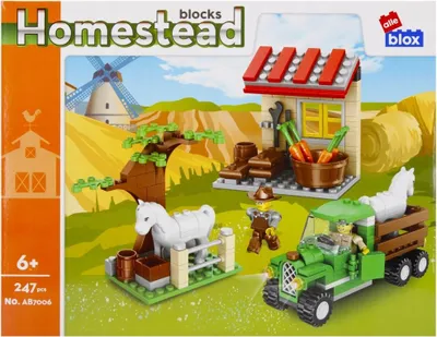 Zdjęcie produktu dla Klocki Konstrukcyjne Alleblox Farma 247El. 0156