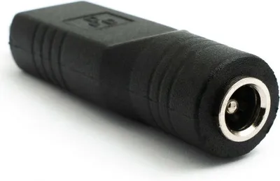 Produktbild von SYSTEM-S USB 3.1 Adapter Typ C Stecker zu DC 20 V 5,5 x 2,1 mm Stecker Kabel in Schwarz