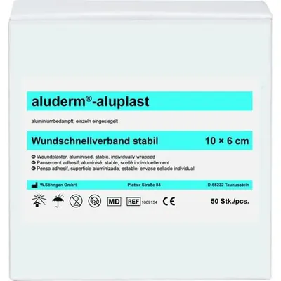 Produktbild von Wundpflaster aluderm-aluplast stabil 5mx6cm