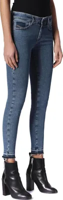 Produktbild von Diesel Slandy-Ankle 0699I Stretch Damen Jeans Hose Slim Straight
