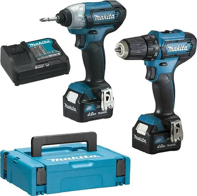 Image de Pack 2 outils MAKITA CLX224SMJ (DF333D + TD110D) 12V (2 x 4,0 Ah)