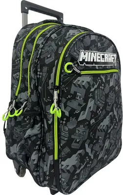 Produktbild von Minecraft-Schulrucksack auf Rädern-Sama Terra