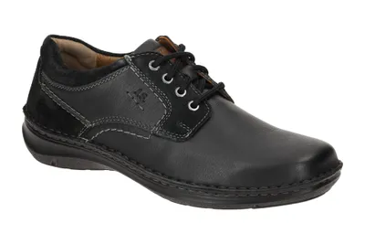 Produktbild von Josef Seibel NEW ANVERS 06 Herrenschuhe - bequeme Schnür Halbschuhe schwarz NEU