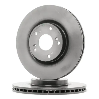 Produktbild von 2x BREMBO 09.A407.11 Bremsscheibe Vorderachse