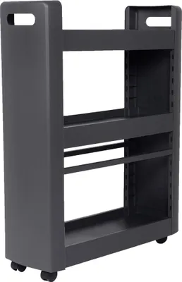 Image de EDA 010495 G.ANT EDA Chariot de présentation MOBILO DESSERTE, 3 étagères, PP, anthracite