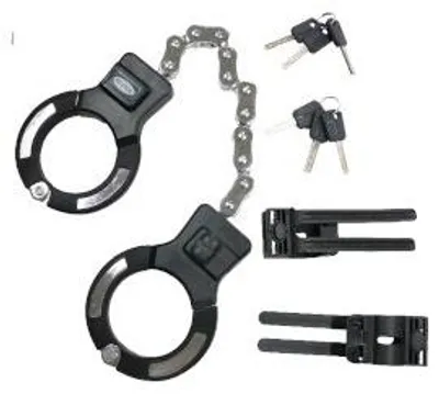 Produktbild von BE COOL Handschellenschloß 6 Schlüssel robust f. Scooter/Fahrrad