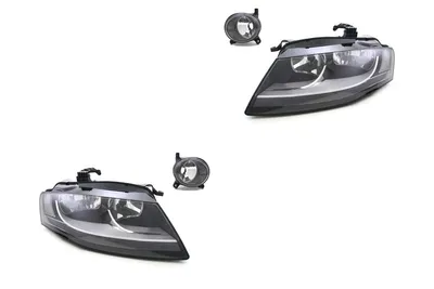 Produktbild von Johns, Scheinwerfer Satz Halogen passend für Audi A4 8K 11/07-01/12 H7 H7 L+R + Nebels. 8K0941029 8K0941003 8K0941029AF 8K0941030 8K0941004 8K0941030A