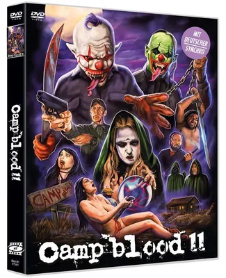 Produktbild von Camp Blood DVD – Deutschsprachige Erstveröffentlichung mit Alternativer Schnittfassung und Wendecover