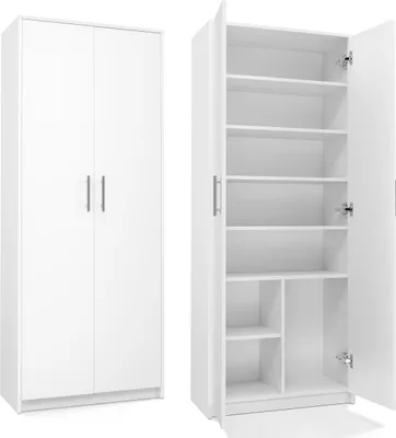 Produktbild von RAINER Standregal für das Büro – mattweiß
