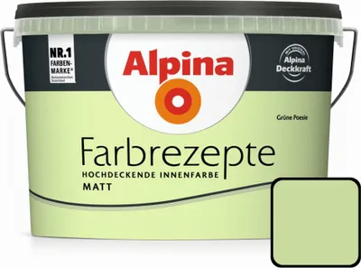 Produktbild von Alpina Farbrezepte Grüne Poesie matt 2,5 L