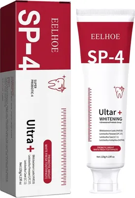Produktbild von 120g Probiotische Zahnpasta Zum Aufhellen, Saubere Zähne, Frischer Atem, Zahnfleischschutz, Mundpflege