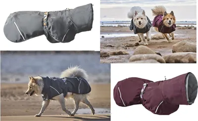 Produktbild von Hurtta Mudventure Coat ECO Regenjacke, Farbe:grau, Größe:45