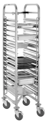 Immagine prodotto di Carrello portapiani con 15 ripiani in formato GN 1/1
