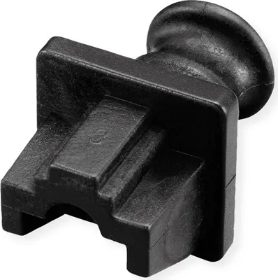 Produktbild von VALUE RJ45-Buchsen-Staubschutz, 10er Set, schwarz