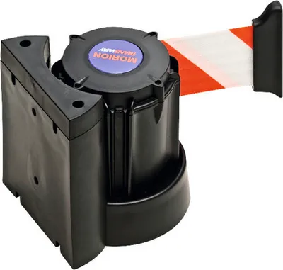 Produktbild von Moravia Wandgurt MORION rot/weiß schraffiert Gurtlänge 3000 mm