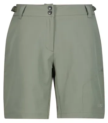 Immagine prodotto di Pantaloncini da ciclismo da donna CMP con fondello e tecnologia Dry Function, verde, taglia 36