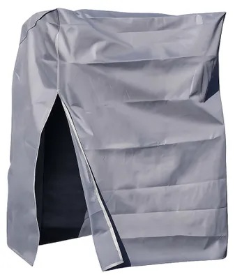 Produktbild von Schutzhülle anthrazit für Strandkorb 170x130x100cm mit Reißverschlüssen und Ösen