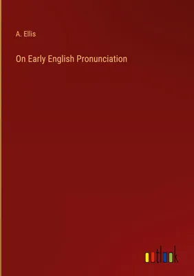 Produktbild von On Early English Pronunciation