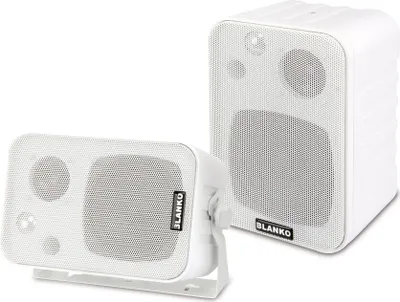 Produktbild von Dynavox Mini-Box 3-Wege mit Halterung weiß