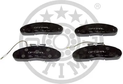 Produktbild von OPTIMAL Bremsbeläge Satz Vorne Bremsklötze für RENAULT MASTER I Kasten (T) BP-09465