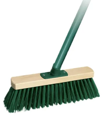 Obrázek produktu pro Dřevěné koště s tyčí 40 cm