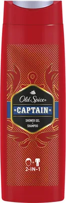 Produktbild von Old Spice Captain Duschgel & Shampoo 400 ml