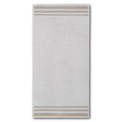 Produktbild von Dyckhoff Handtuch Frottierserie 'Pure Elegance' Delta 50 x 100 cm Silber