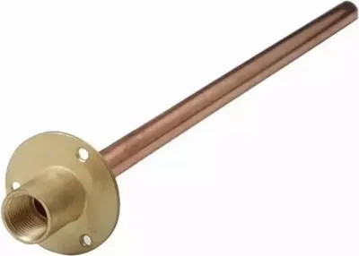 Image de Bride de raccordement pour robinet d'extérieur, avec tuyau de 350 mm, compatible avec un robinet d'extérieur de 1/2 pouce BSP