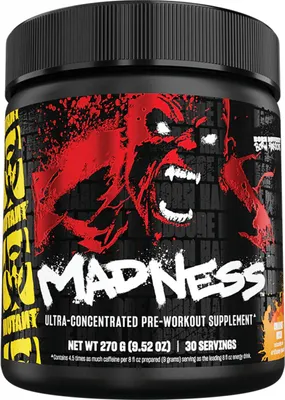 Produktbild von Mutant Mutant Madness (30 serv) Orange Rush - Pre-Workout - Pre-Workout Booster