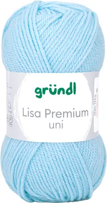 Produktbild von Wolle Lisa, 50g, 133m Hellblau