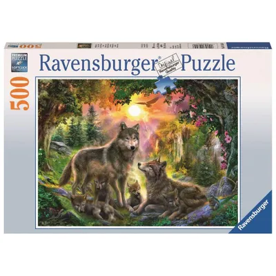 Produktbild von Wolfsfamilie im Sonnenschein Ravensburger 14745