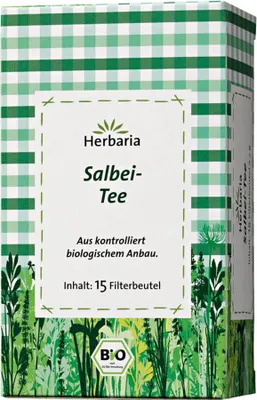 Produktbild von Herbaria-Salbei-Tee 15 Filterbeutel