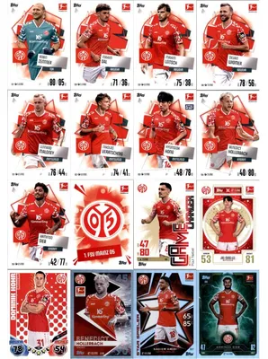 Immagine prodotto di Topps Match Attax Bundesliga - 2025/26 - Pacchetto squadra - 1. FSV MAINZ 05