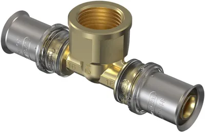 Produktbild von Wavin Tigris M5 T-Stück 32mm x 1 IG x 32mm