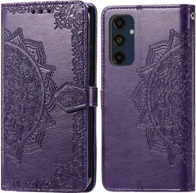 Zdjęcie produktu dla imoshion Mandala Bookcase dla Samsung Galaxy A16 - fioletowy