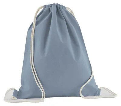 Produktbild von Westford Mill - "InCo" Turnbeutel, Baumwolle LT4145 (Einheitsgröße) (Blau)
