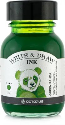 Produktbild von Write and Draw Ink 373 Green Panda, Schreib- und Zeichentusche, 50 ml