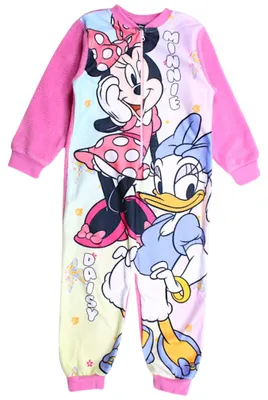 Produktbild von Overall Fleece Schlafanzug Minnie Mouse 98 cm Pink