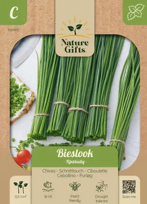 Productafbeelding van Bieslook Fijnbladig kruidenzaad Nature Gifts Baltus