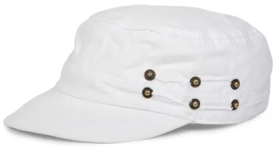 Produktbild von styleBREAKER Uni Military Cap im Destroyed Vintage Look | verstellbares Army Cap aus Baumwolle | Used Look Schirmmütze für Herren und Damen