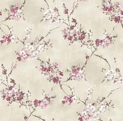 Obrázek produktu pro Sanders & Sanders Tapeta květy béžová a růžová - 640384 - 53 cm x 10 m