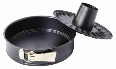 Produktbild von Dr. Oetker Springform mit Flach- und Rohrboden Ø 26 cm, Kuchenform mit Flachbode