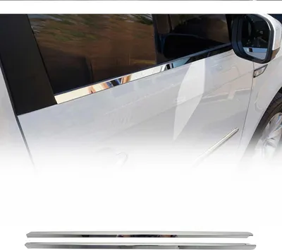 Zdjęcie produktu dla Listwy okienne do VW Caddy 2015-2020 stal nierdzewna chrom 2szt